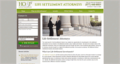 Desktop Screenshot of lifepartnerslawsuits.com